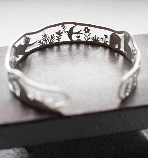 Black cat Bangle